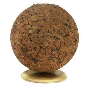 Mid-Century Cork Pen Holder Vintage Desk Accessory Made in USA